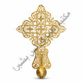 Gold-plated brass Arket processional cross