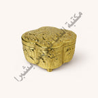 Brass cross-shaped incense burner