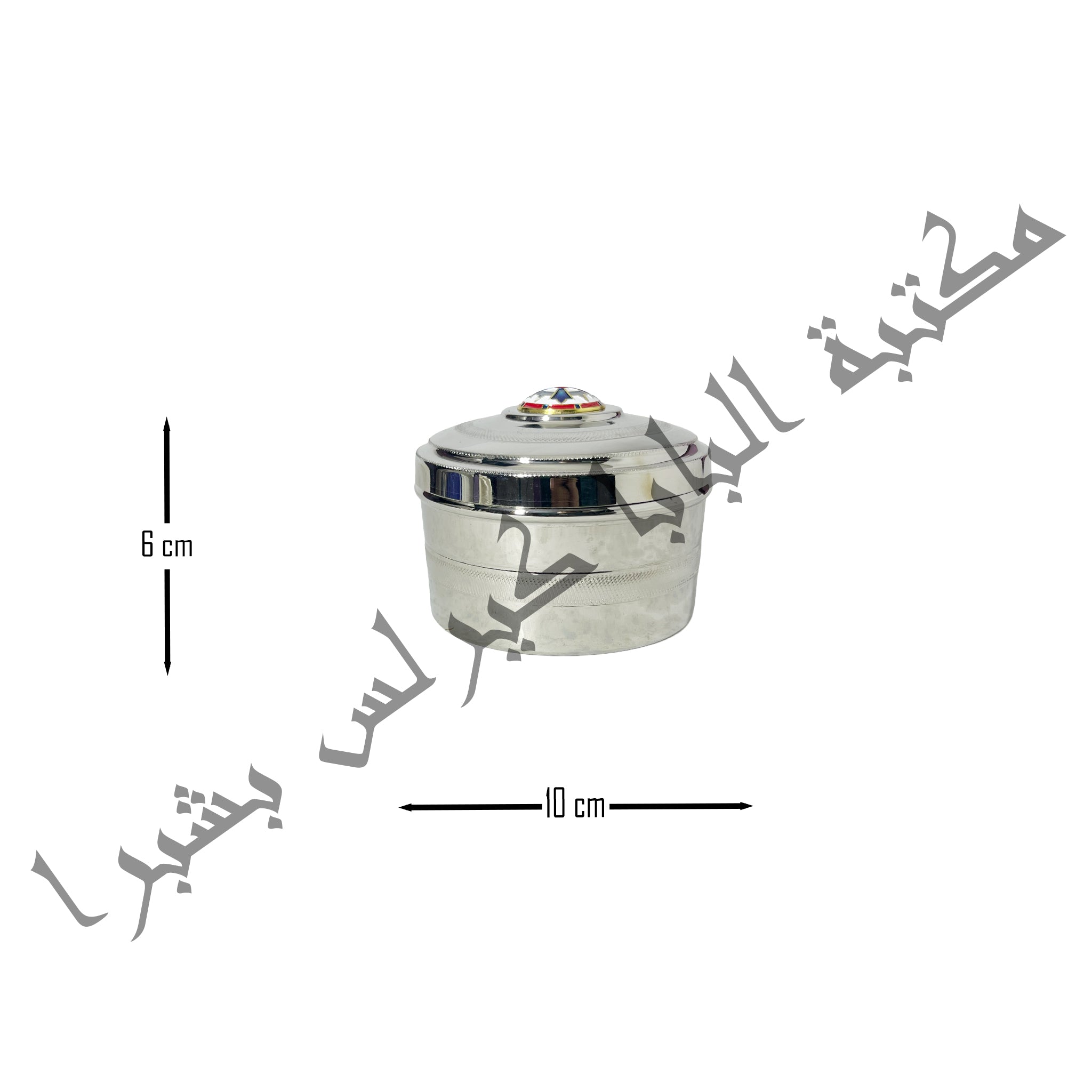 حُق ذخيرة كبير نحاس مطلي نيكل