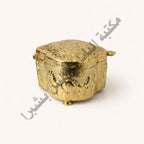 Brass cross-shaped incense burner