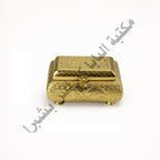 Small rectangular copper incense burner