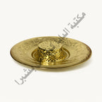 Golden brass pitcher
