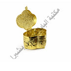 Brass cross-shaped incense burner